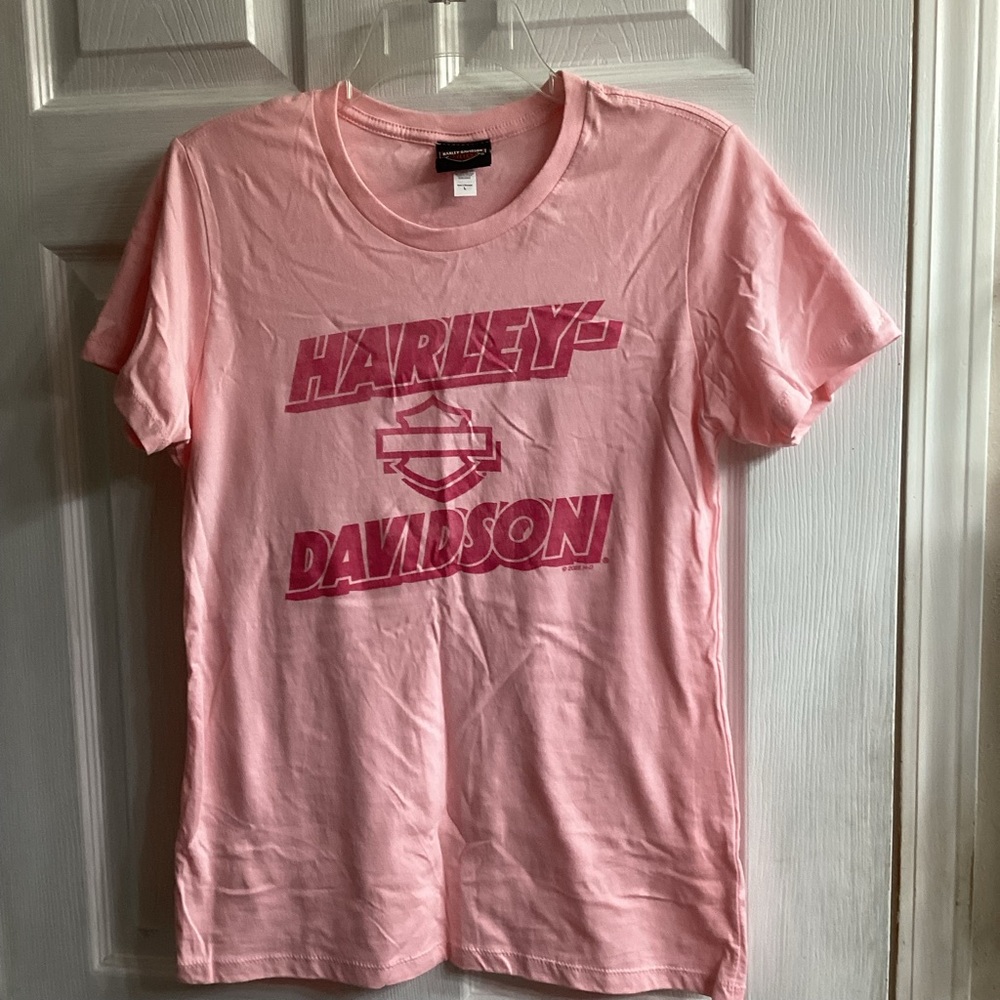 Harley-Davidson NWOT pink t shirt 
Greenville, SC Size Large